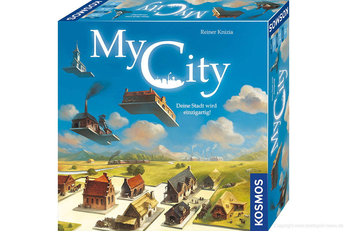 MY CITY // Legacy-Spiel von Reiner Knizia