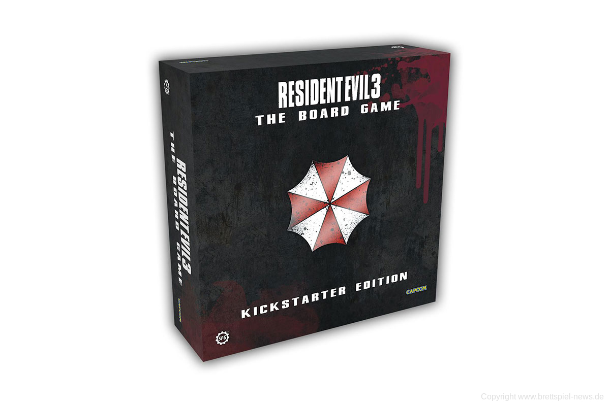 KICKSTARTER // RESIDENT EVIL 3: THE BOARD GAME