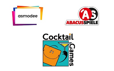 Asmodee startet Vertriebspartnerschaft mit Abacusspiele und Hanabi