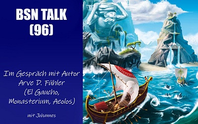 #319 BSN TALK (95) | im Gespräch mit Autor Arve D. Fühler (Aelos, Monasterium)