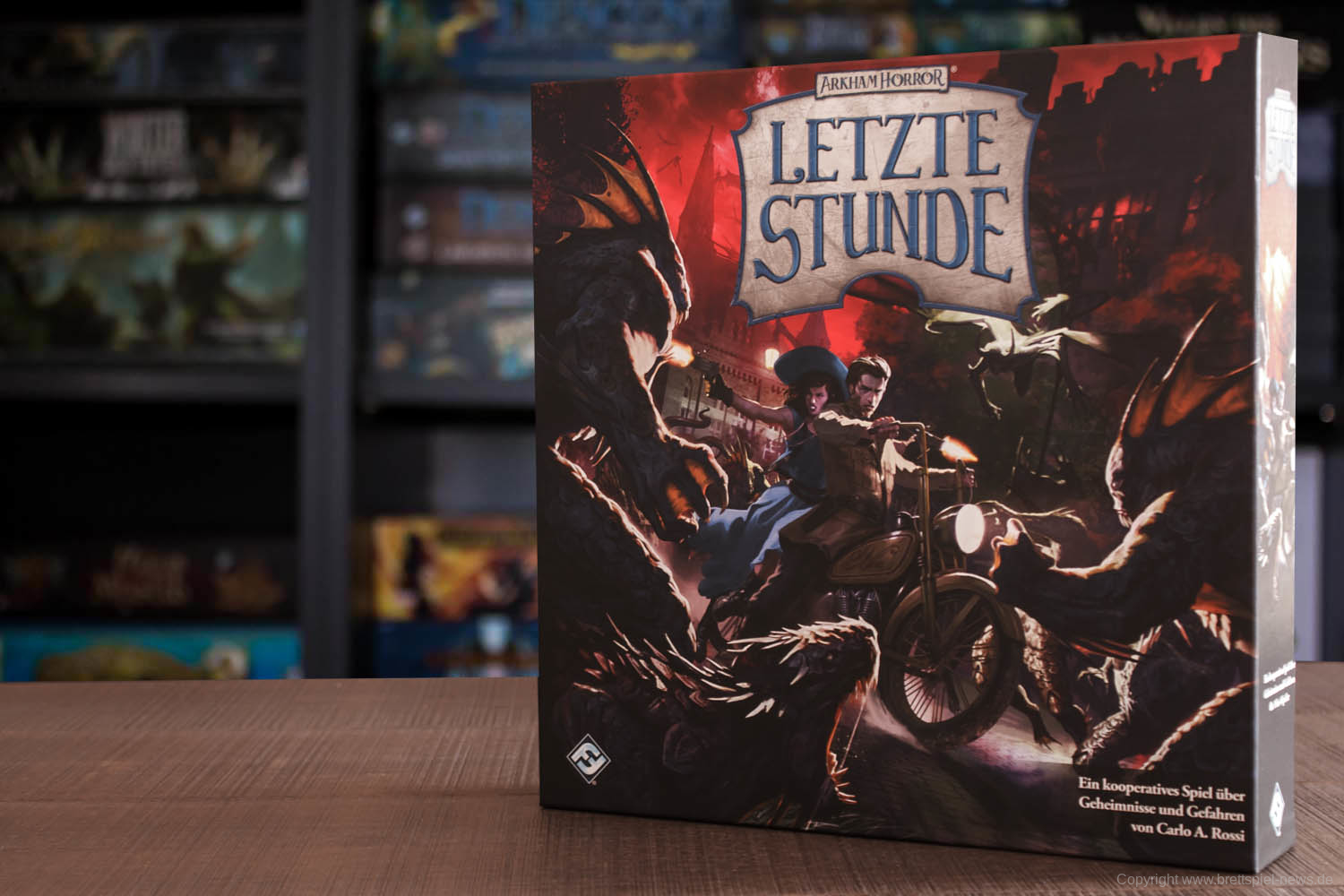 ARKHAM HORROR - LETZTE STUNDE // Bilder vom Spielmaterial