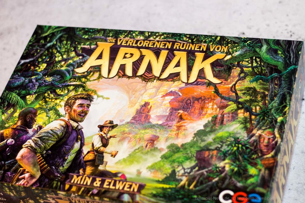 DIE VERLORENEN RUINEN VON ARNAK // Bilder des Spielmaterials