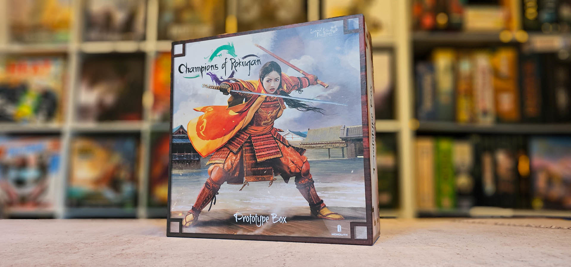 Champions of Rokugan eine Neuheit für 2026 von Monolith Board Games