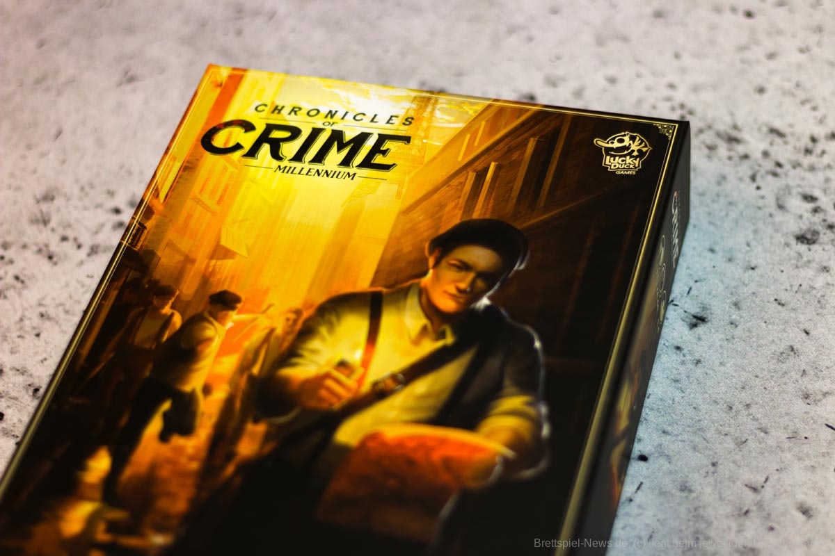 CHRONICLES OF CRIME: 1900 //  Bilder des Spielmaterials