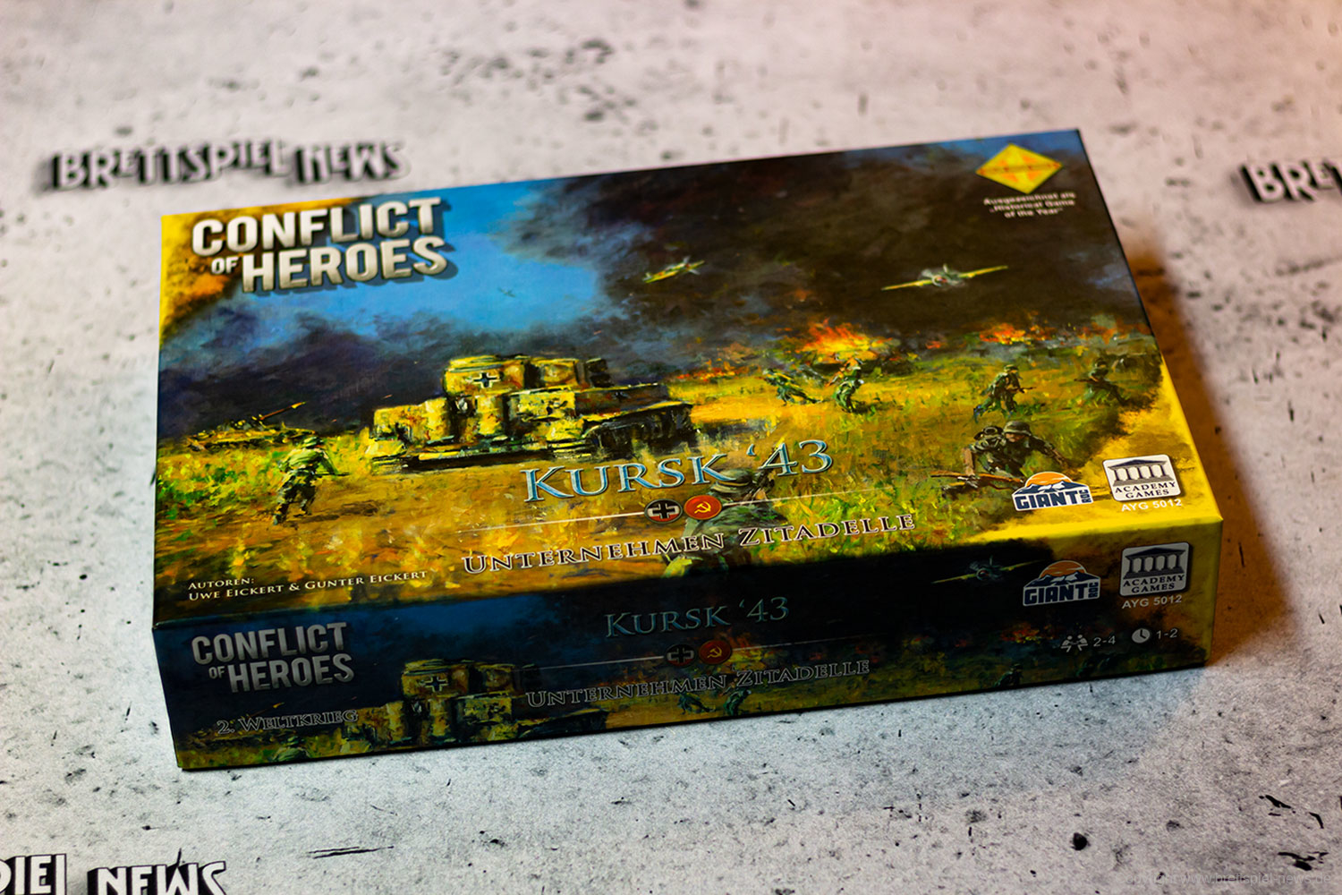 CONFLICT OF HEROES // Storms of Steel! – Kursk 1943 - Bilder vom Spiel