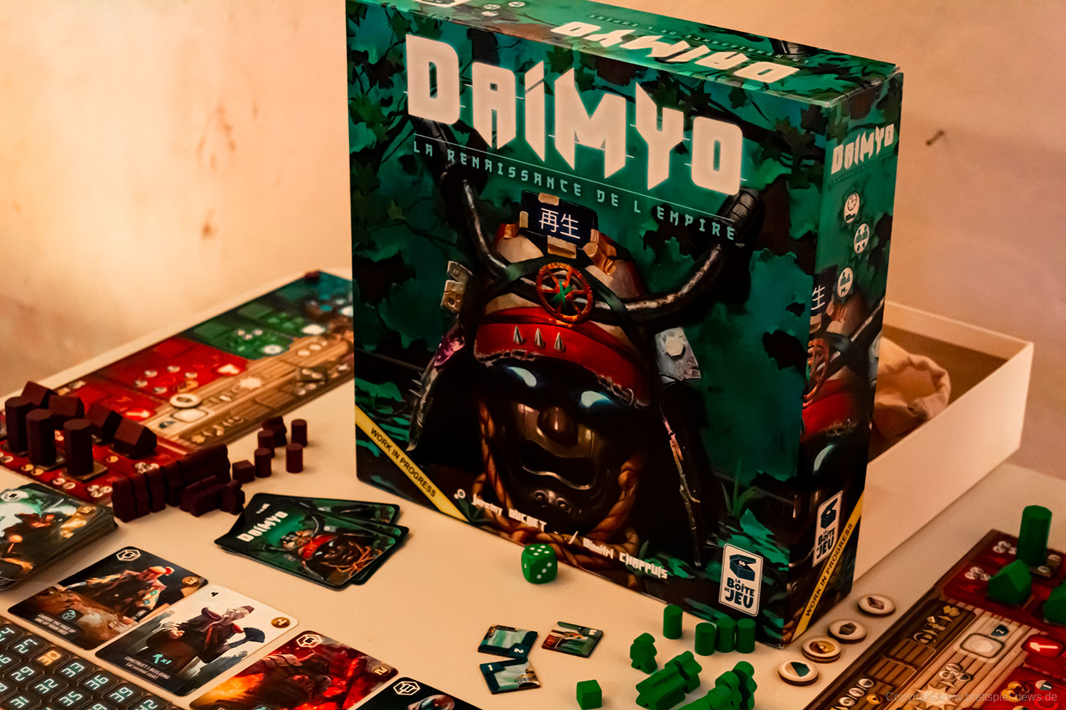 DAIMYO: REBIRTH OF THE EMPIRE // Bilder vom Prototyp