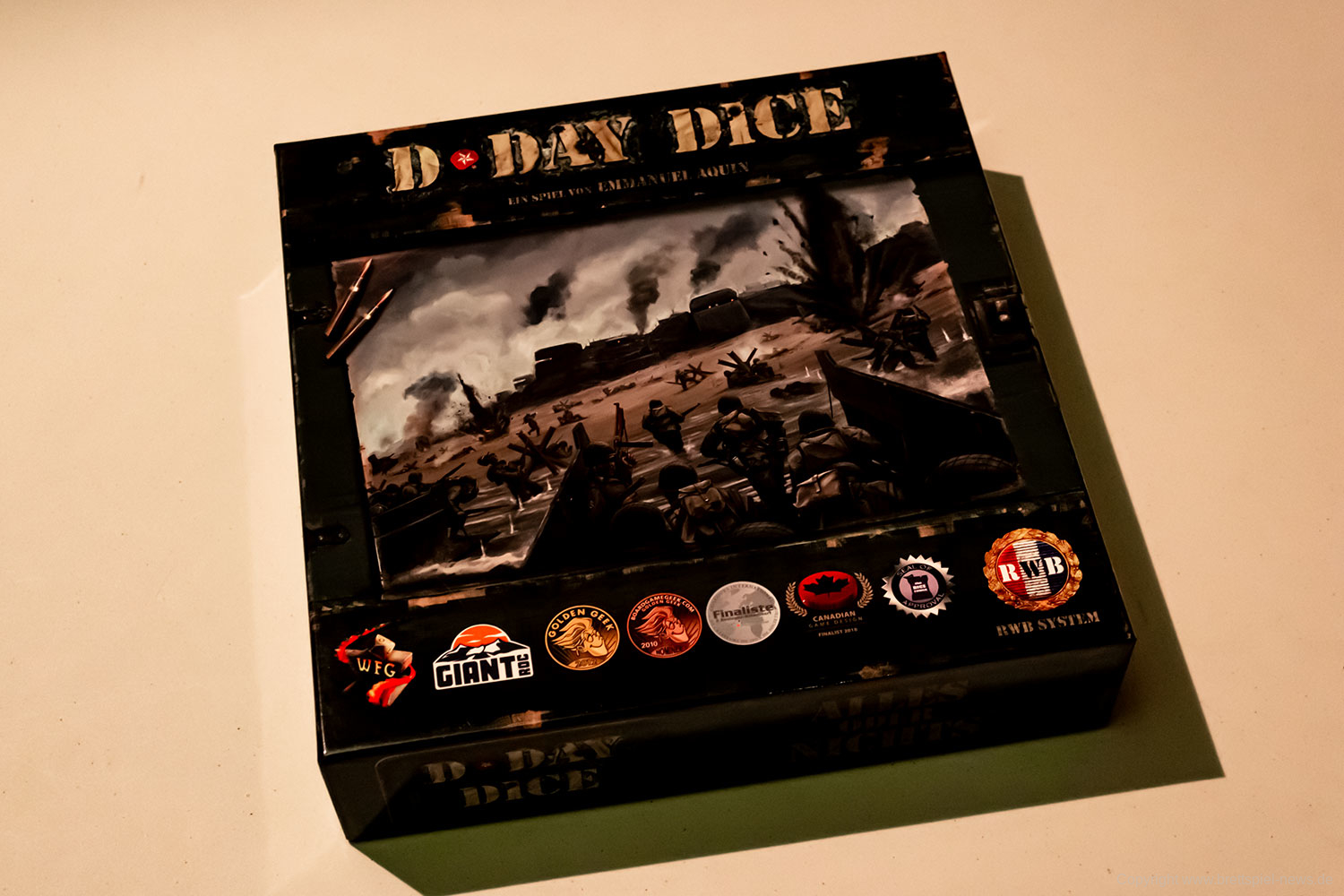 D-DAY DICE 2nd Edition // Bilder vom Spielmaterial