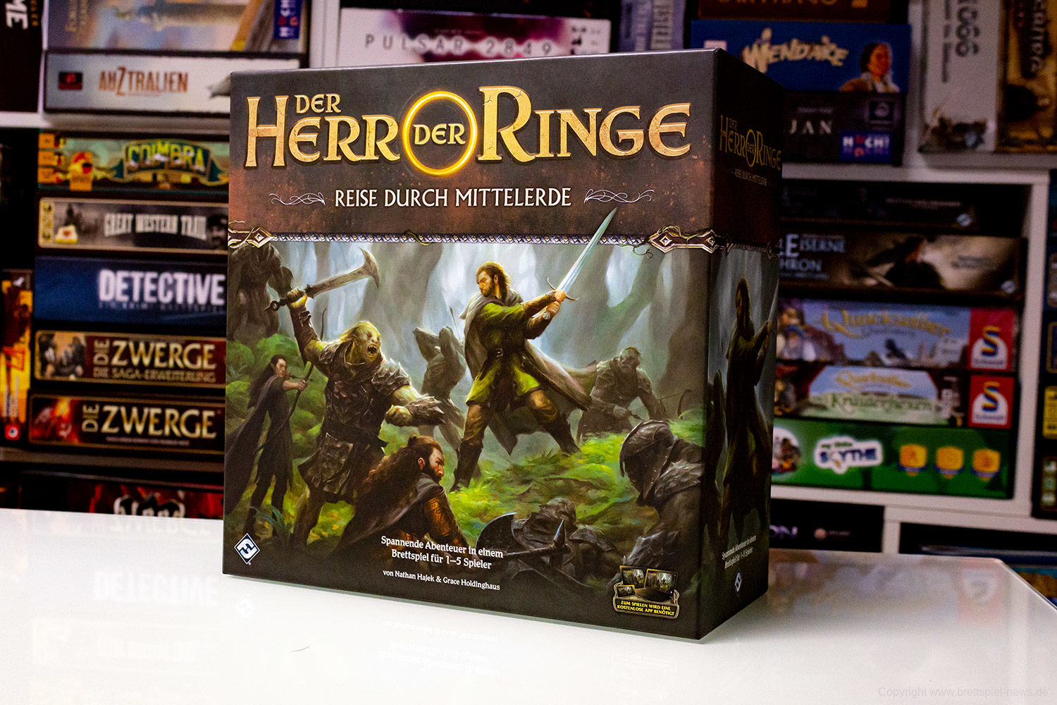 DER HERR DER RINGE: REISE DURCH MITTELERDE // Das Spielmaterial