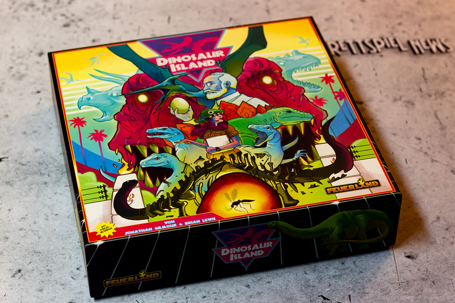 DINOSAUR ISLAND // Bilder vom Spielmaterial