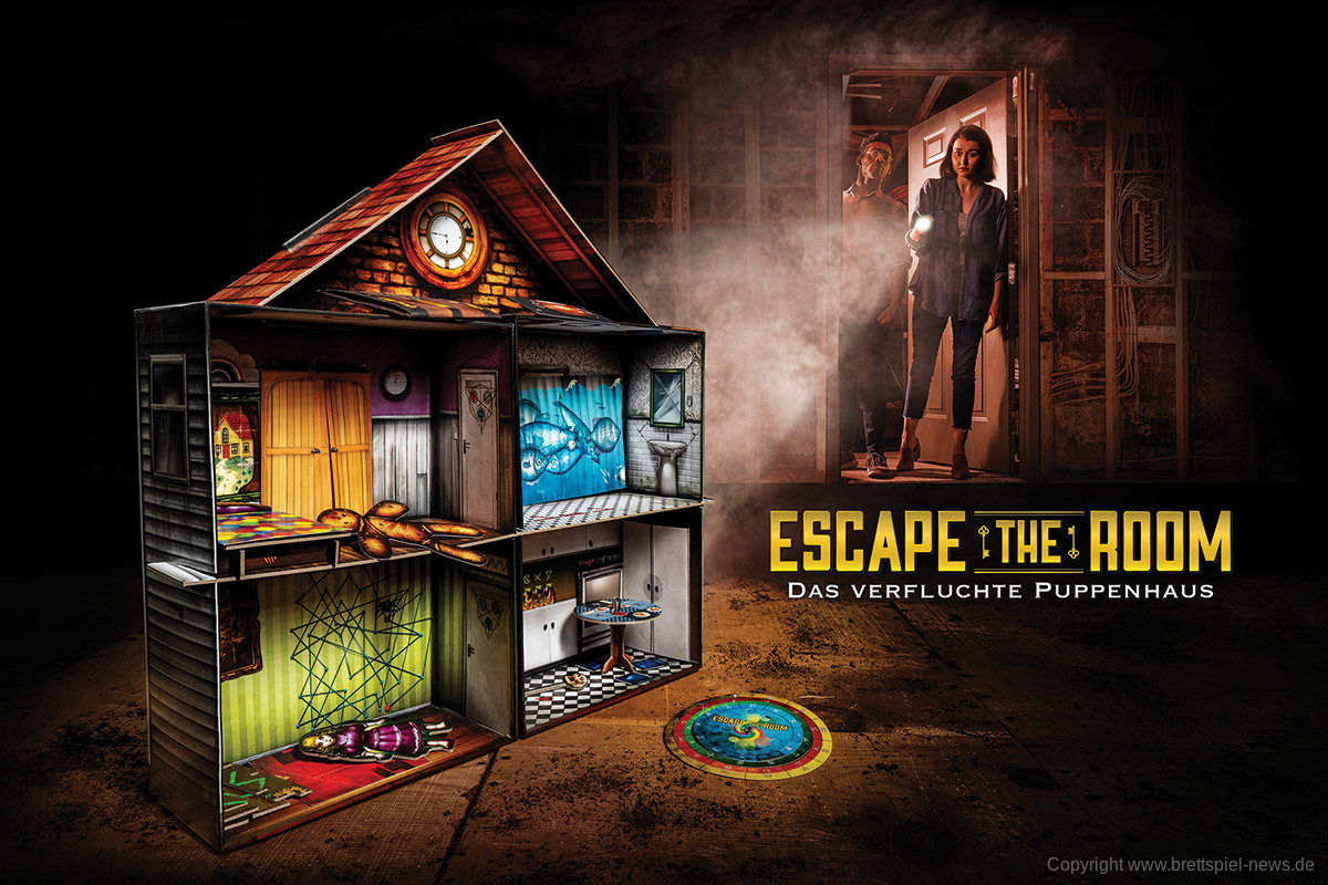 ESCAPE THE ROOM: Das verfluchte Puupenhaus // erscheint im eptember 2020