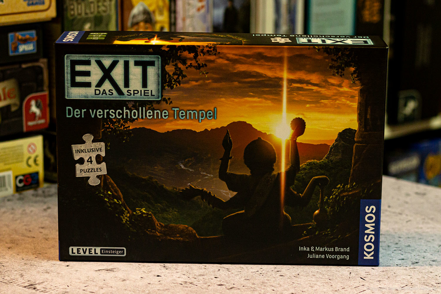 EXIT – DAS SPIEL + PUZZLE // Der verschollene Tempel - erste Bilder