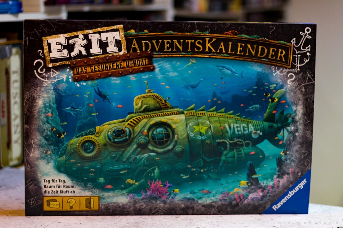 EXIT ADVENTSKALENDER // DAS GESUNKENE U-BOOT