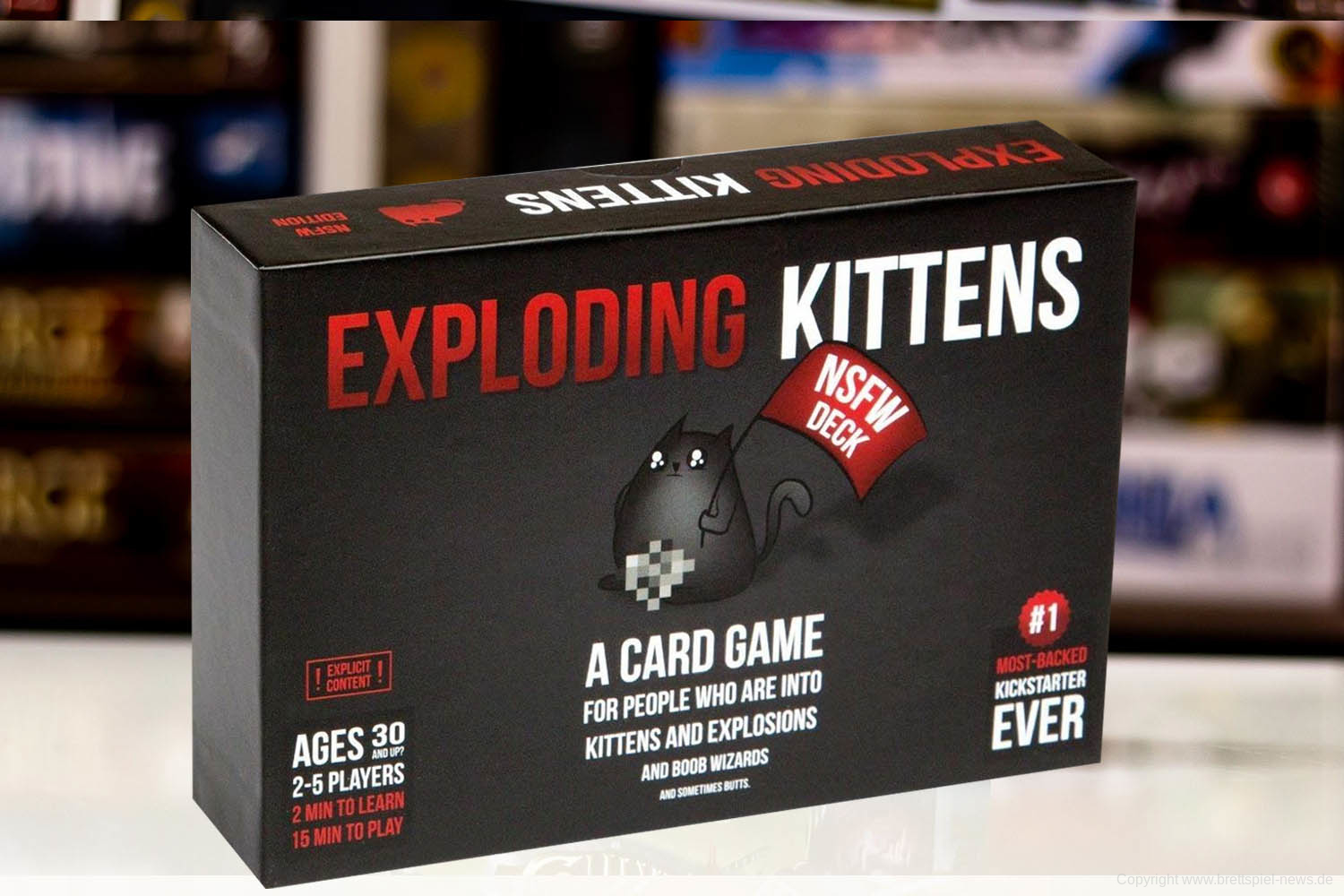 TEST // Exploding Kittens (NSFW)