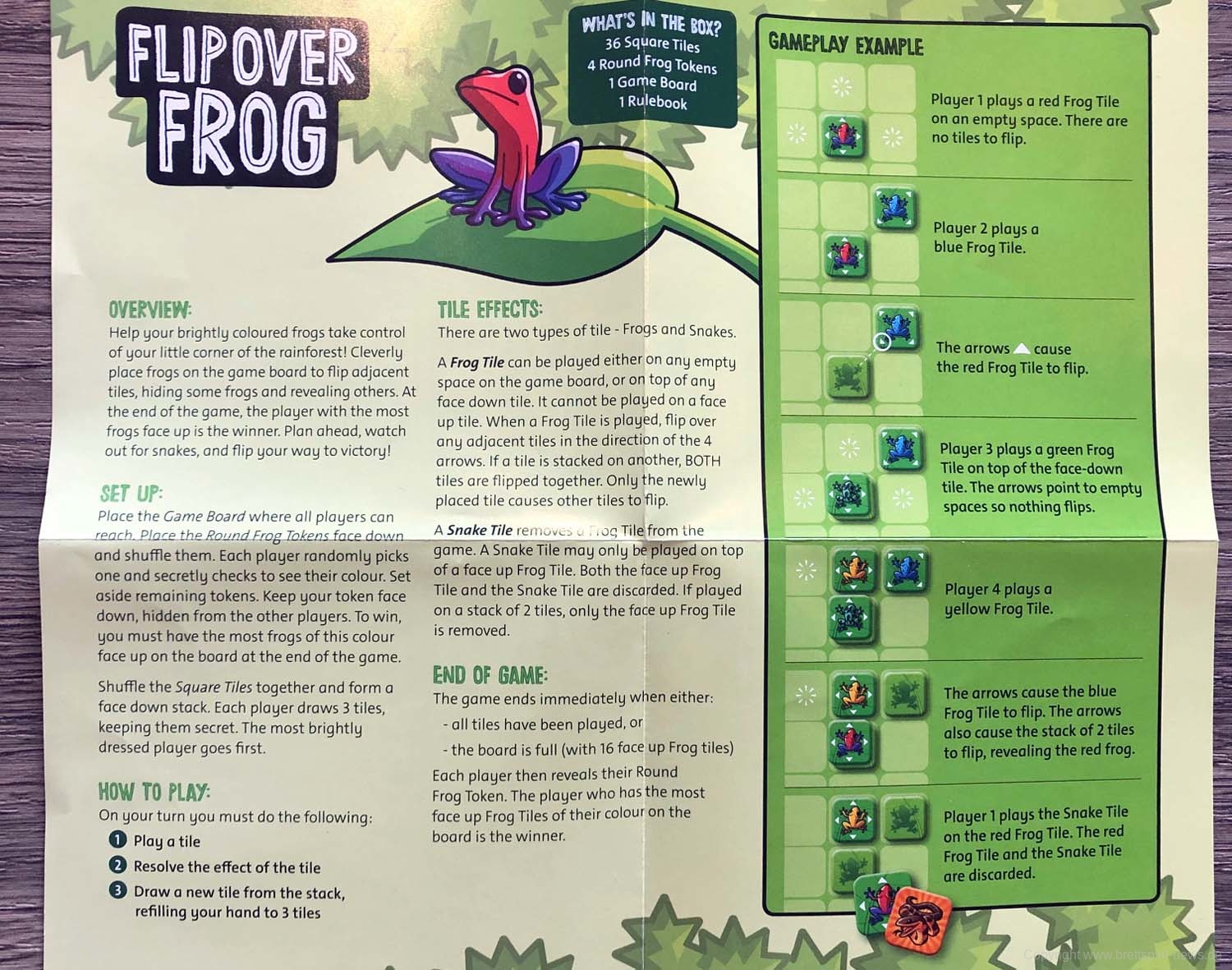 flip over frog 10
