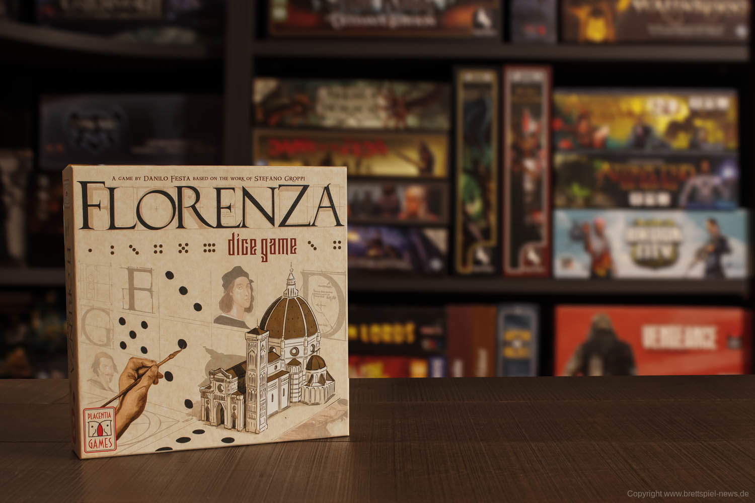 FLORENZA - DICE GAME // Bilder vom Spielmaterial