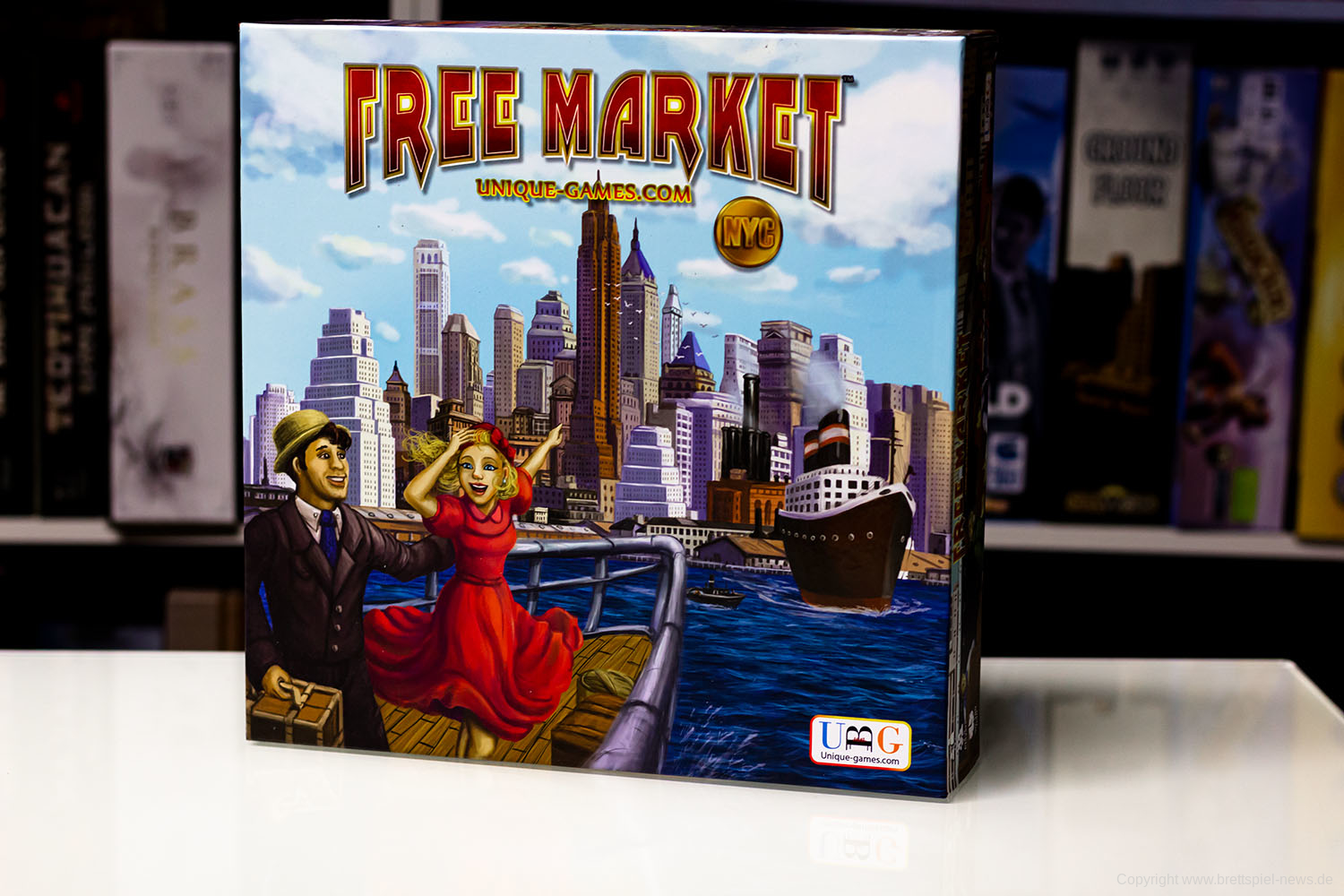 FREE MARKET: NYC // Erste Bilder vom Spielmaterial