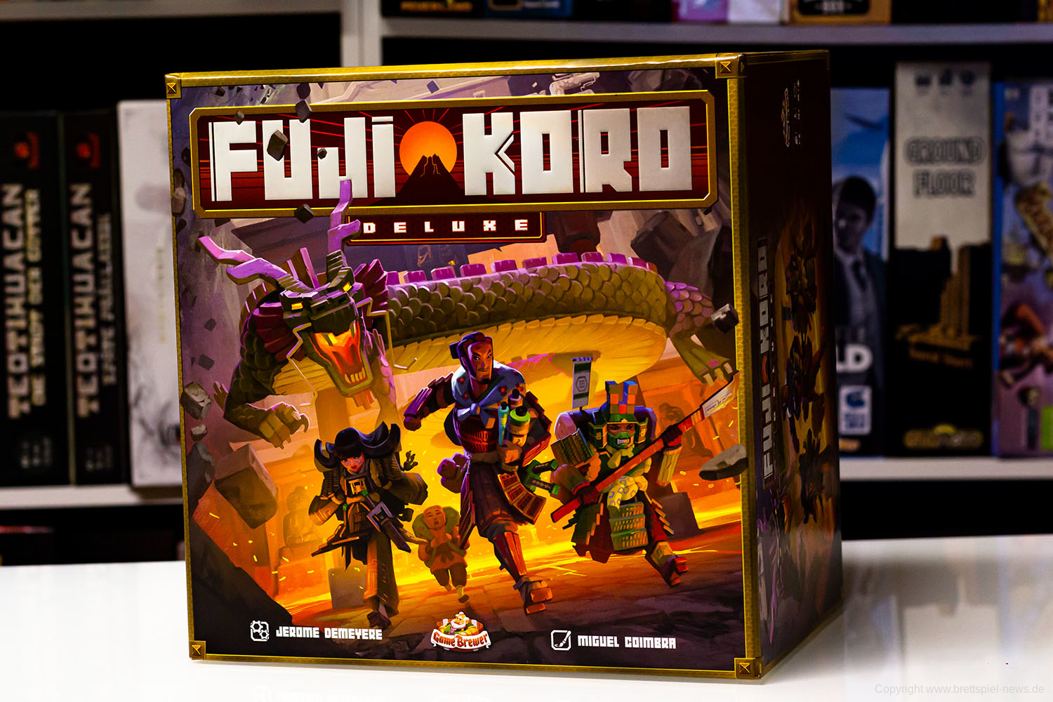 FUJI KORO: DELUXE // Erste Bilder vom Spielmaterial