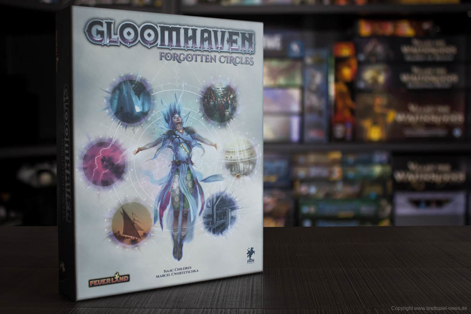 GLOOMHAVEN - FORGOTTEN CIRCLES // Erste Bilder vom Spielmaterial