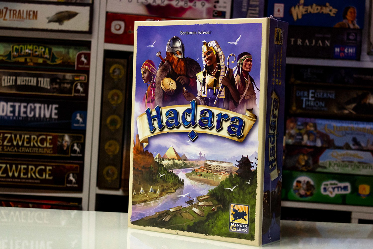 HADARA // Bilder vom Spielmaterial