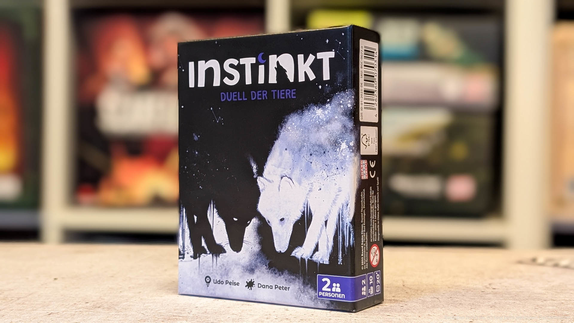 Neues Spiel für zwei Personen bei Board Game Circus erschienen