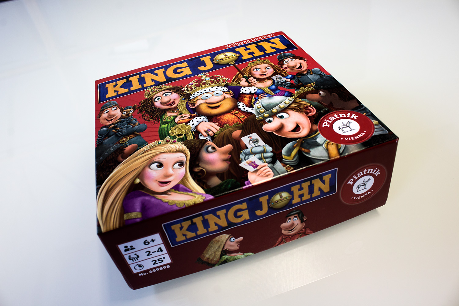 Test: King John das fröhliche schnelle Familienspiel von Piatnik
