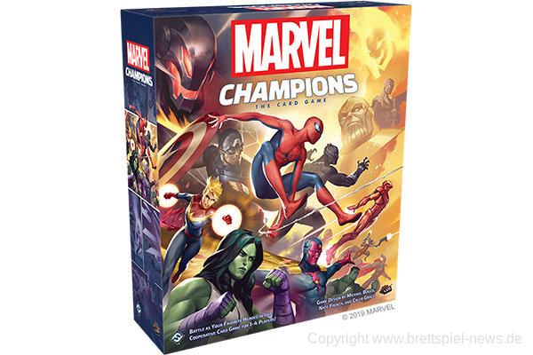 MARVEL CHAMPIONS // Fanatsy Flight Games sichert sich Lizenz