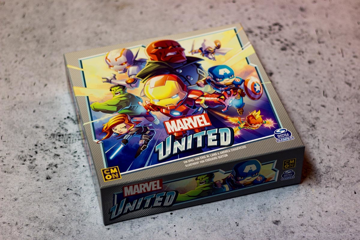 MARVEL UNITED // Bilder der deutschen Version