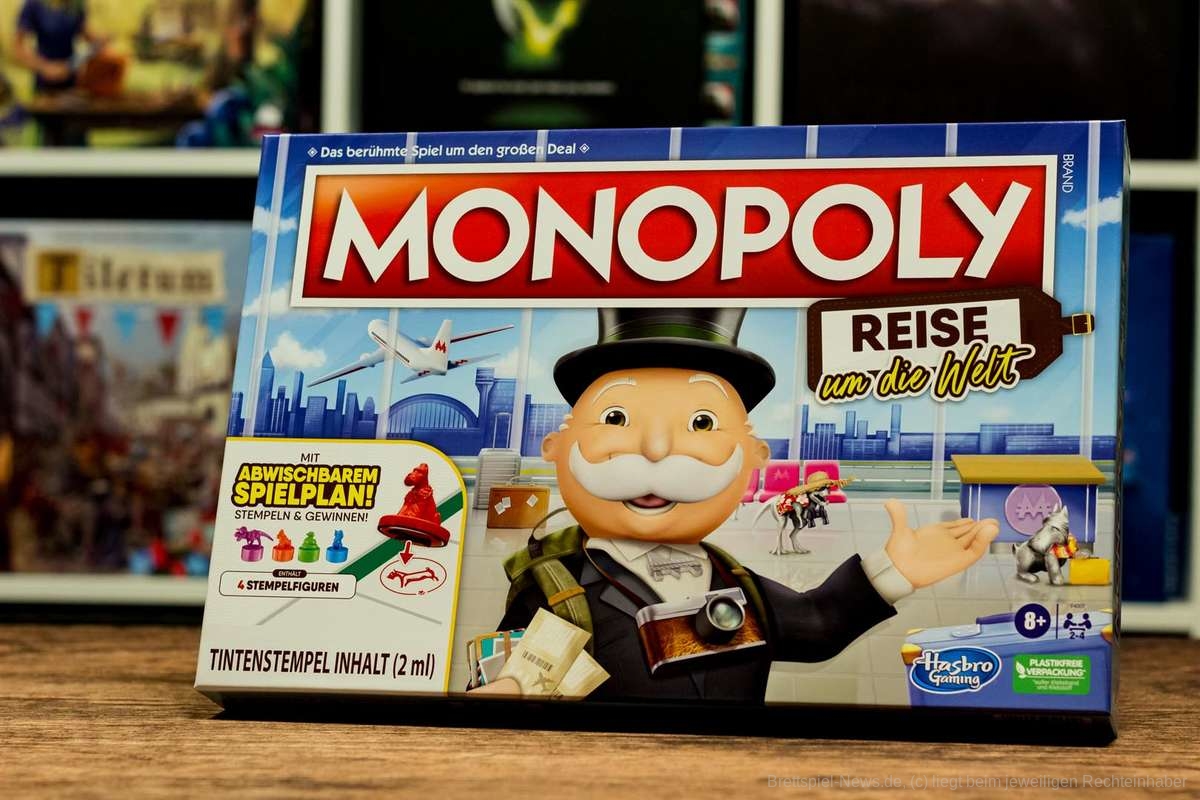 Brettspiel-News.de – Recenzja |  Monopoly – Podróżuj po świecie