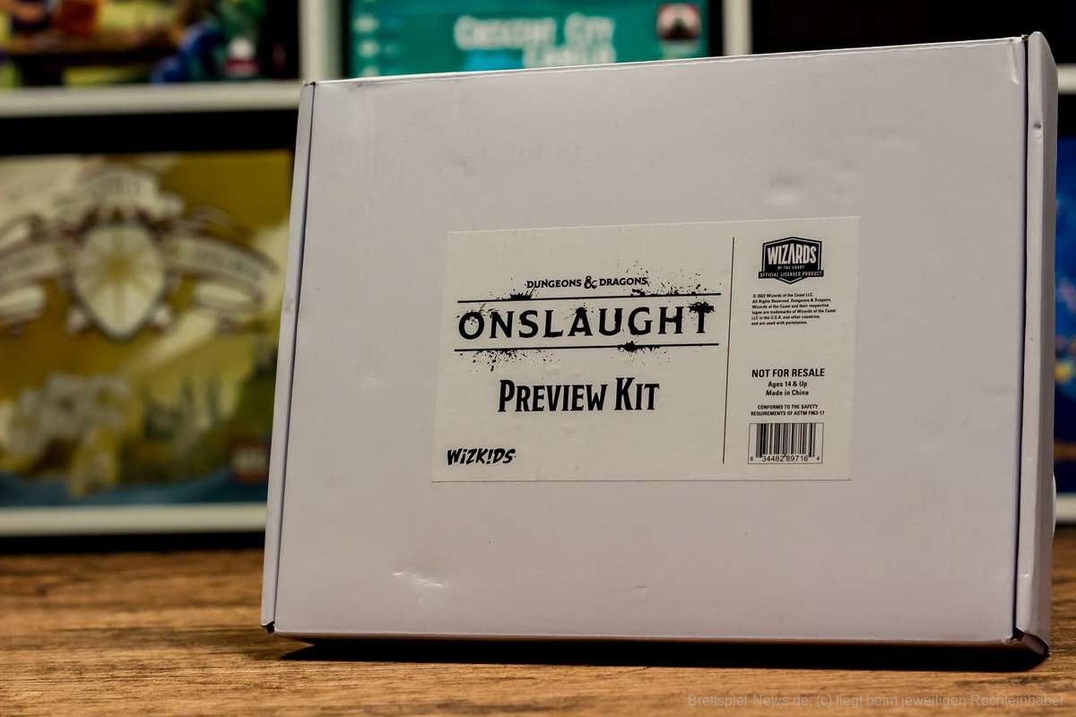 Dungeons & Dragons: Onslaught | was steckt im Preview Kit?