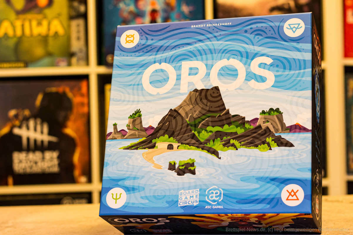 Oros das Brettspiel im März 2022 erschienen