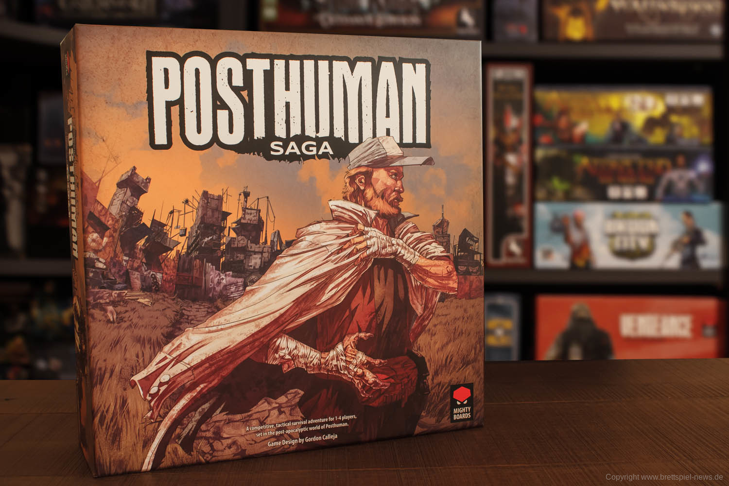 POSTHUMAN SAGA // Bilder vom Spielmaterial