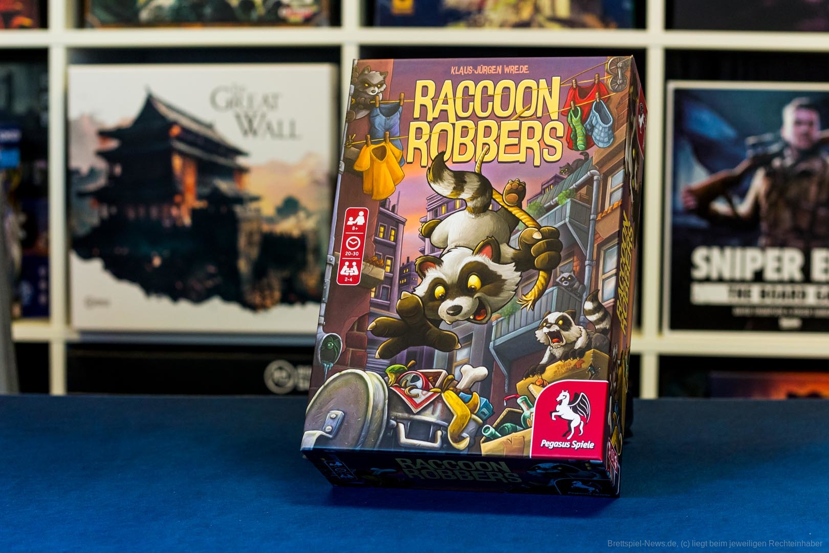 Raccoon Robbers | das Spiel mit den wilden Waschbären
