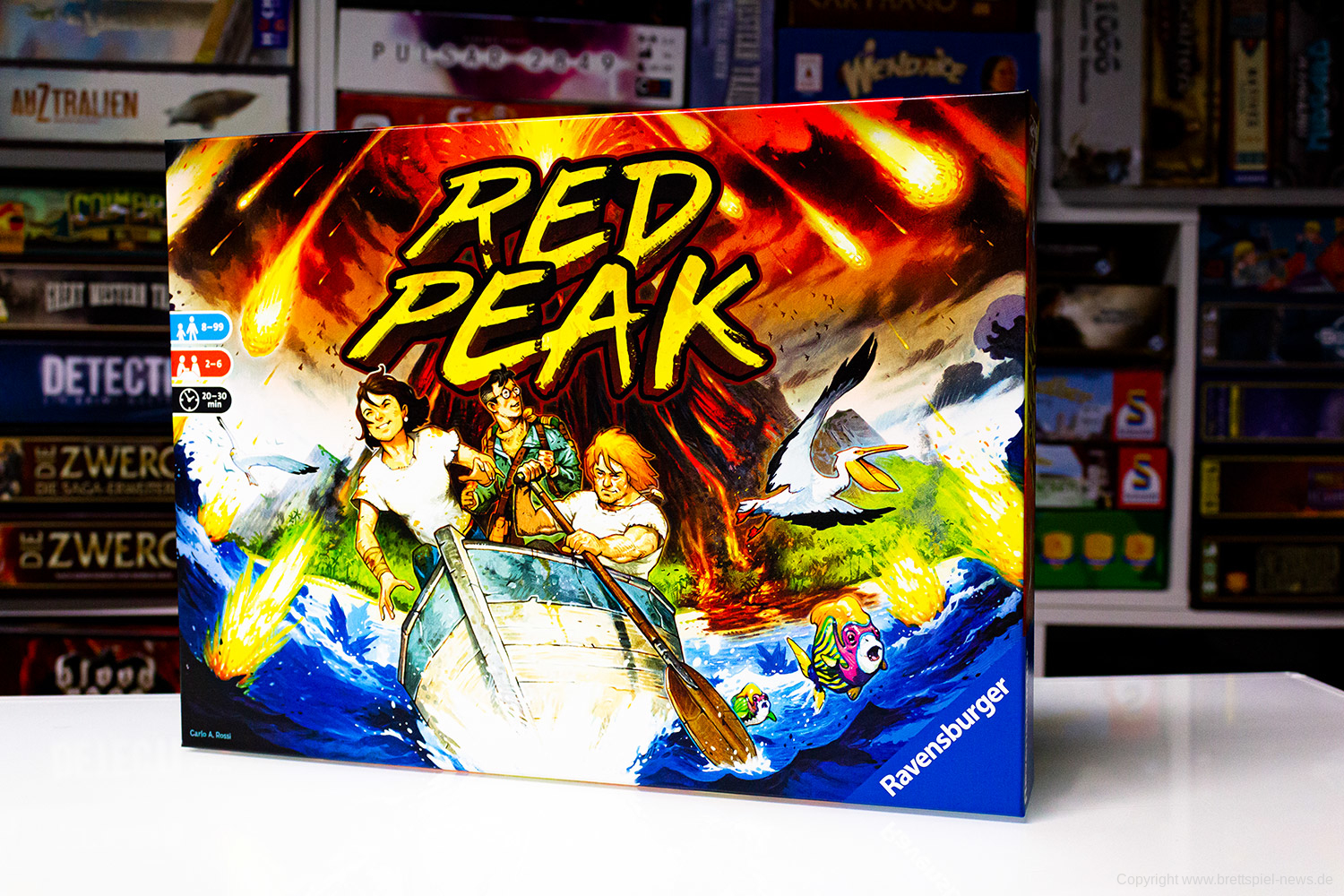 RED PEAK // Das Spielmaterial 