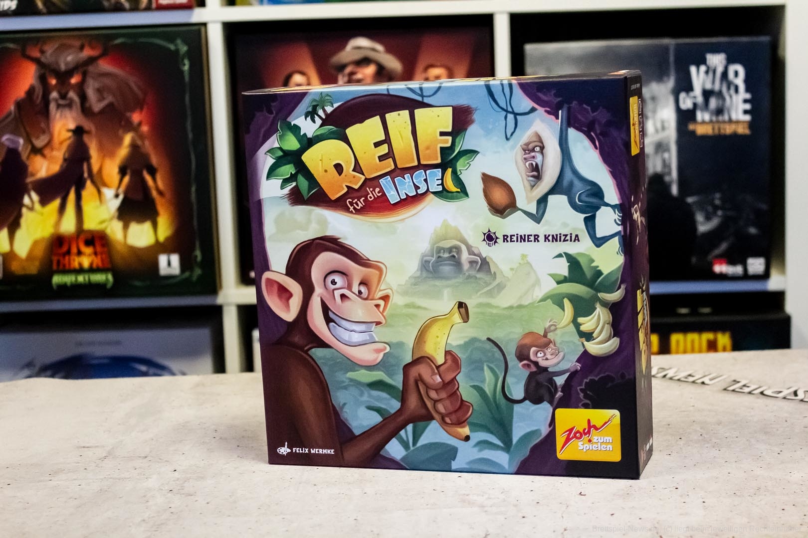 Neues Kartenspiel von Reiner Knizia für 3-6 Personen erschienen