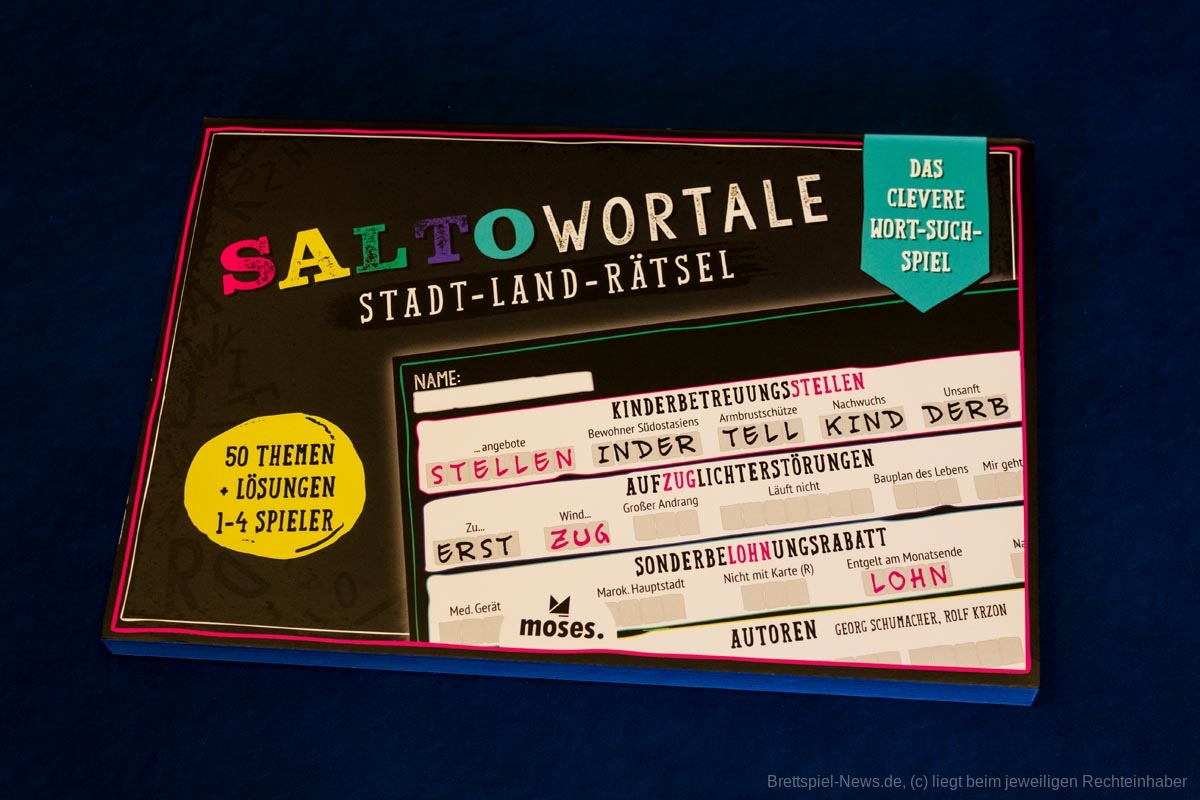 Salto Wortale | neues Stadt-Land-Fluss Spiel