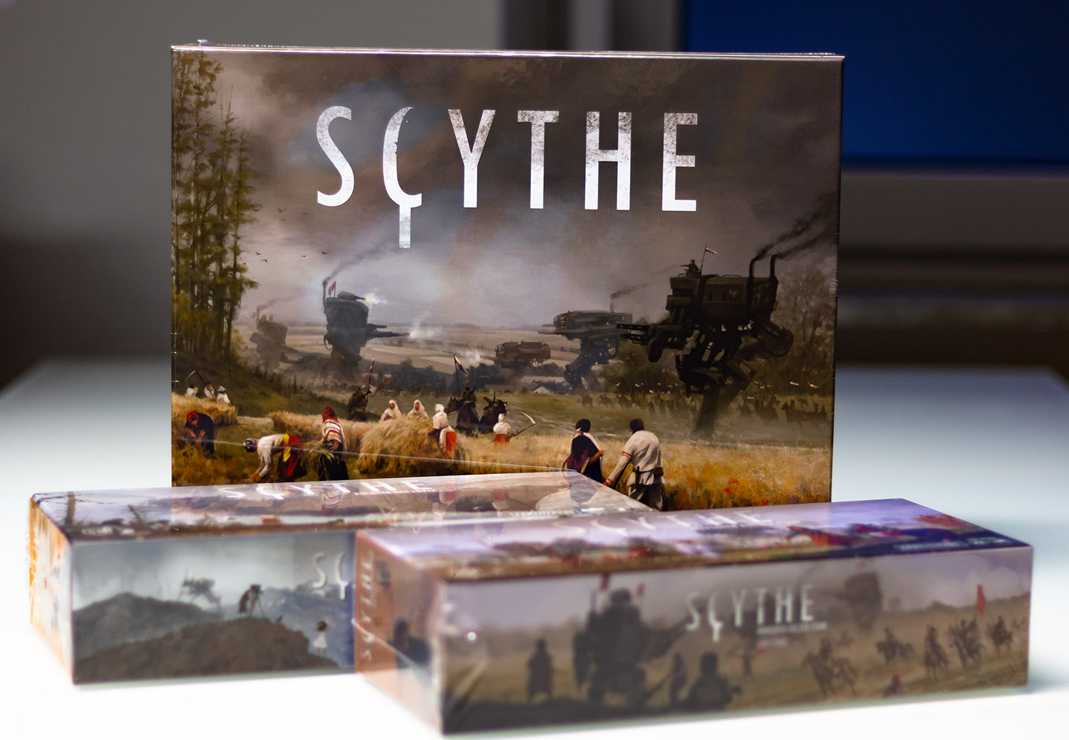 Scythe: zweite Auflage und Erweiterungen jetzt kaufen