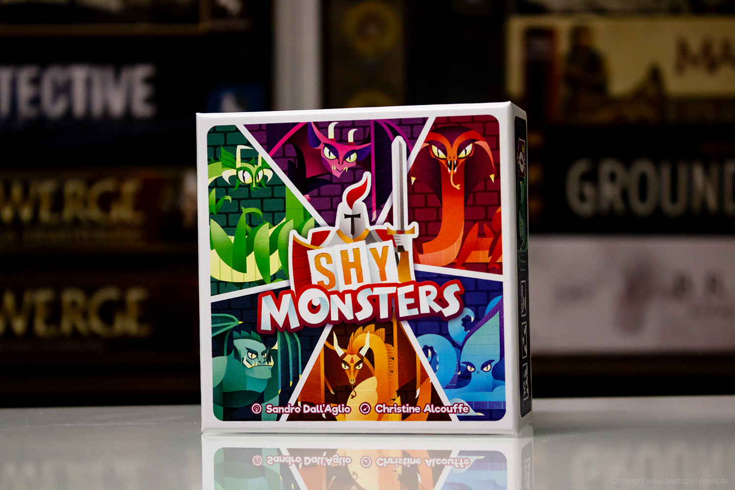 SHY MONSTERS // erscheint in Kürze bei Boardgame Circus