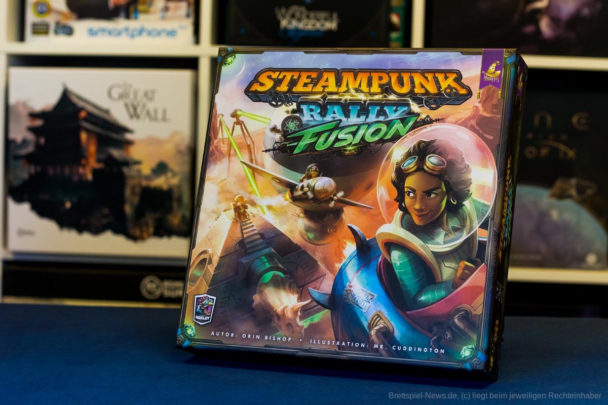  Steampunk Rally Fusion | Spiel für bis zu acht Personen