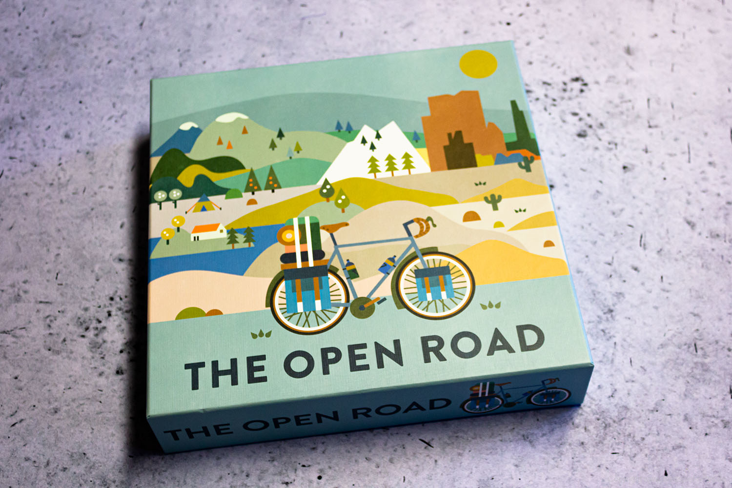 THE OPEN ROAD // Bilder vom Fahrrad-Spiel