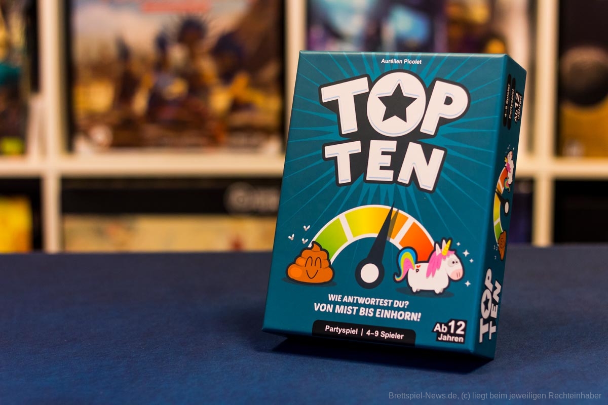 Top Ten | nominiertes kooperatives Partyspiel