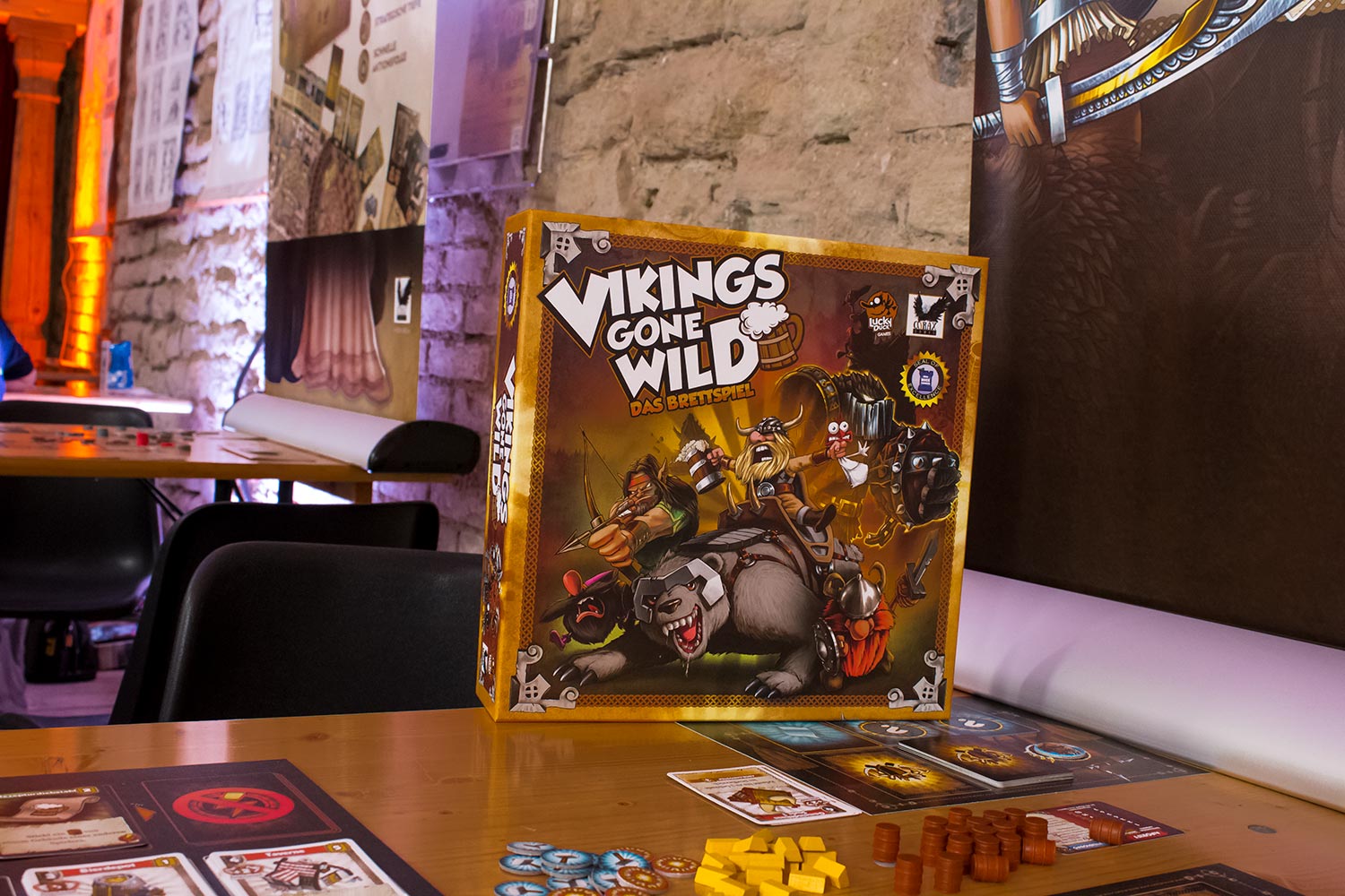 Vikings Gone Wild - Das Brettspiel ist im Handel