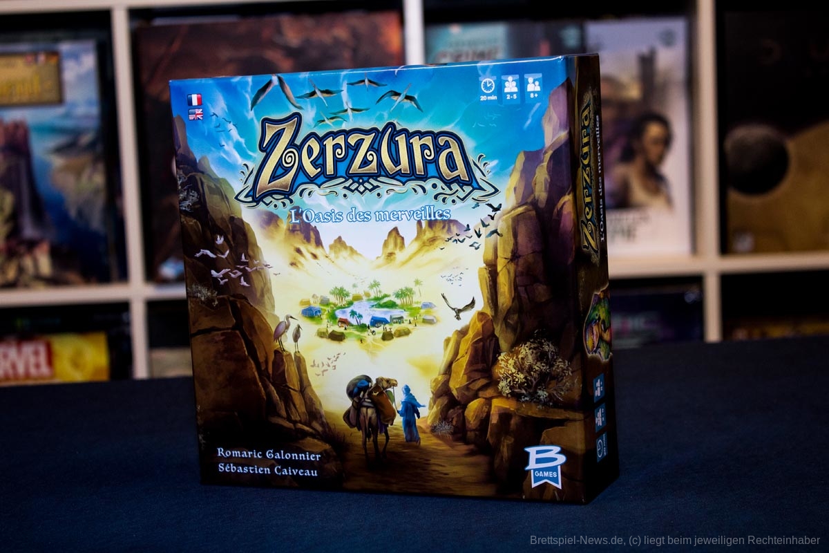 Zerzura: The Oasis of Marvels | bei Bragelonne Games erschienen