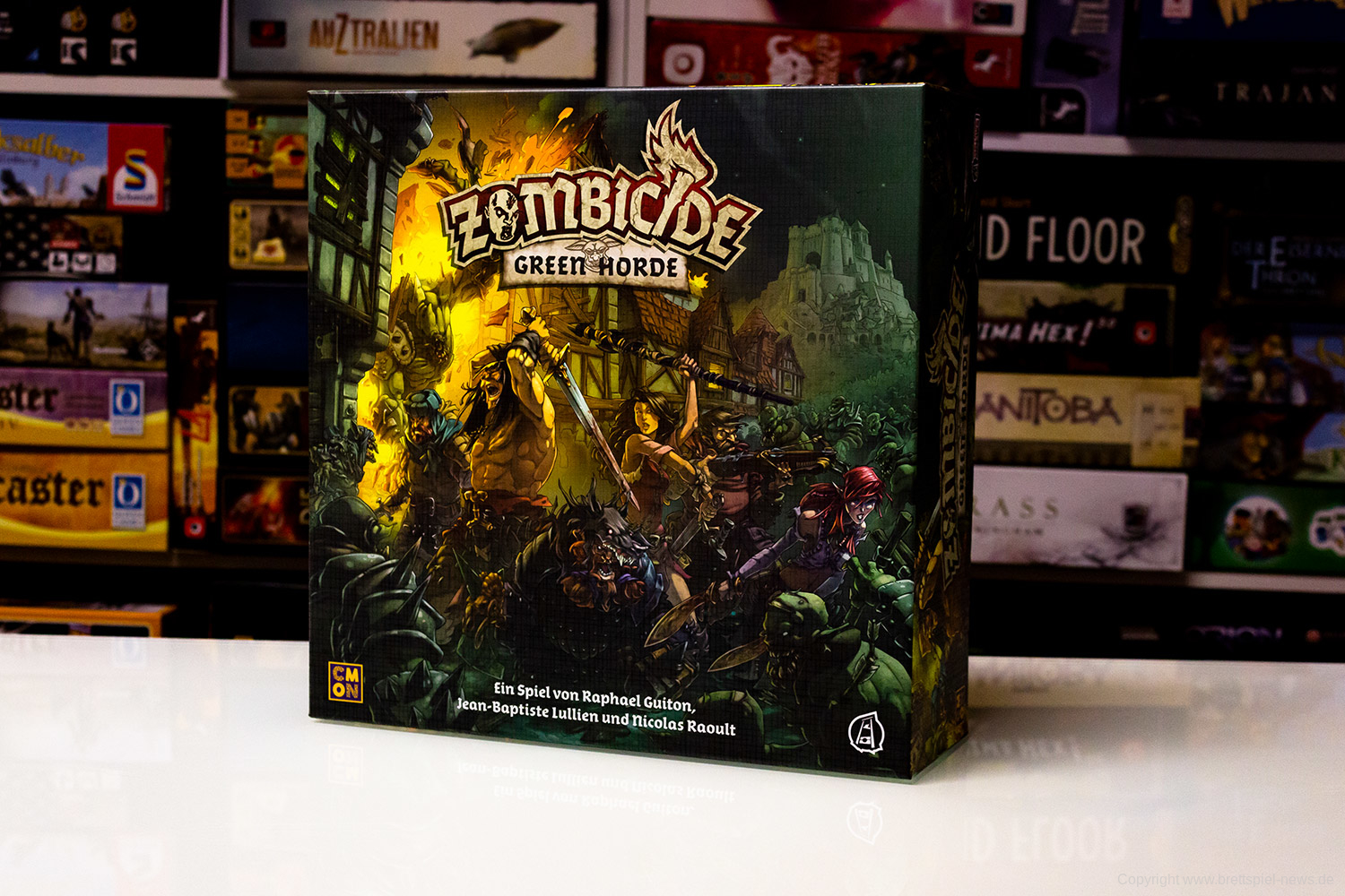 ZOMBICIDE: GREEN HORDE // Das ist das Spielmaterial