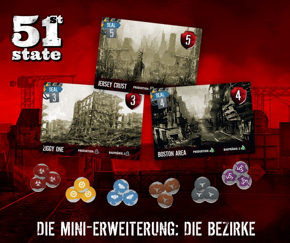 Portal Games Deutschland - erstes deutsches Spiel: 51stState