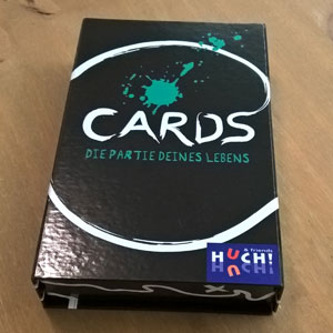 Cards – Die Partie Deines Lebens, Huch & Friends, Spiel, Kartensoiel, Rezension, Test