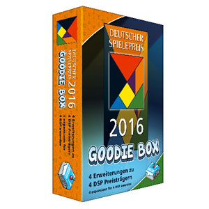 Deutscher Spielepreis 2016 Goodie-Box