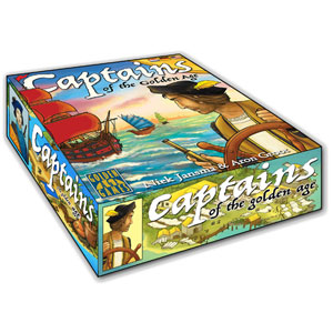 Captains of the golden Age – Ein Spiel ohne Glück! Brettspiel, Strategiespiel, Kickstarter