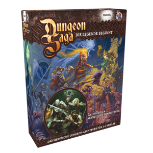 Dungeon Saga DELUXE ist erschienen, Heidelberger Spieleverlag, Spiel, 