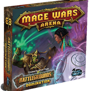 Mage Wars Arena: Battlegrounds – Die Vorherrschaft, Spiel, Kartenspiel, Brettspiel