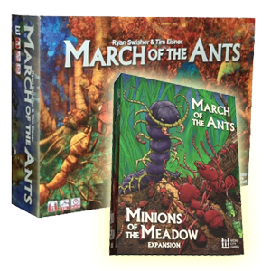March of the Ants: Minions of the Maedow Erweiterung, Spiel, Brettspiel, Kickstarter